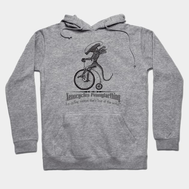 Xenocycles Hoodie by AmysBirdHouse